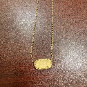 Kendra Scott Elisa Gold Pendant Necklace